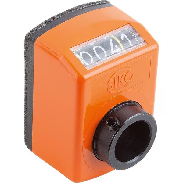 Position Indicator Digital, Polyamide Orange Ral2004, Comp:Steel, Programmed Au=001, 5, P=1, 5, Kipp, Mfr#: K0409.01501121